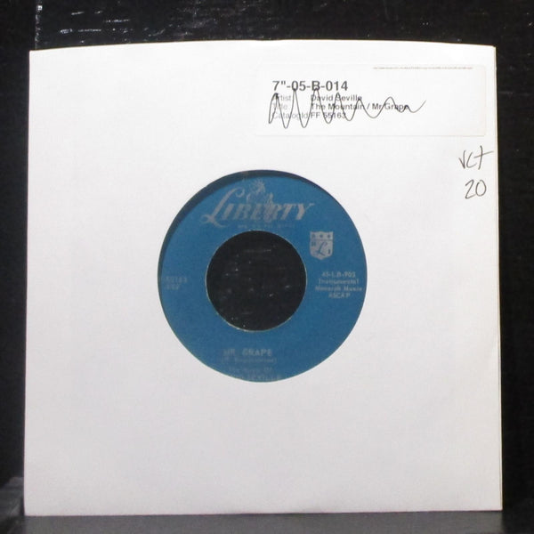 David Seville - The Mountain / Mr. Grape 7" VG+ Vinyl 45 Liberty FF-55163 USA - Shuga Records