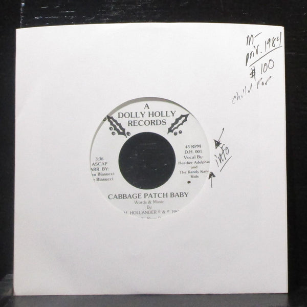 Heather Adelphia & Kandy Kane Kids - Cabbage Patch Baby 7" Mint- Vinyl 45 - Shuga Records