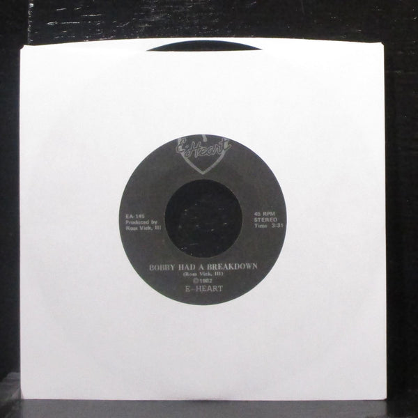 E-Heart - Runaway / Bobby Had A Breakdown 7" VG- Vinyl 45 EA-145 USA 1982 - Shuga Records