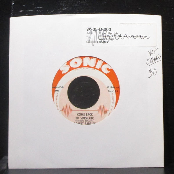 Robert Parrish - Come Back To Sorrento / You'll Never Walk Alone 7" VG+ Vinyl 45 - Shuga Records