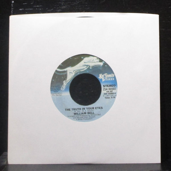 William Bell - Bad Time To Break Up / The Truth In Your Eyes 7" VG+ Vinyl 45 USA - Shuga Records