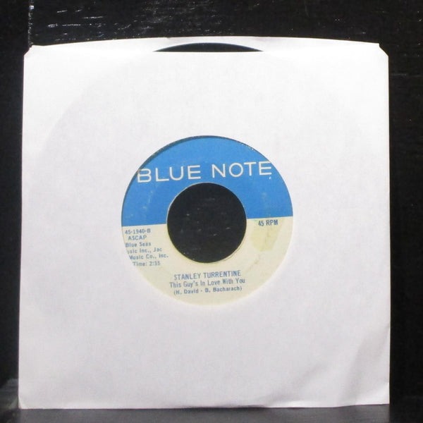 Stanley Turrentine - The Look Of Love 7" VG+ Vinyl 45 Blue Note 45-1940 USA 1968 - Shuga Records