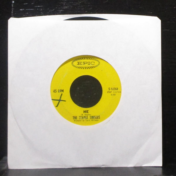 The Staple Singers - Deliver Me / He 7" VG Vinyl 45 Epic 5-10264 USA 1967 - Shuga Records