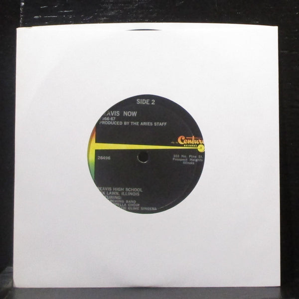 Reavis High School - Reavis Now, 1966-67 7" VG+ Vinyl 45 Century 26496 USA - Shuga Records