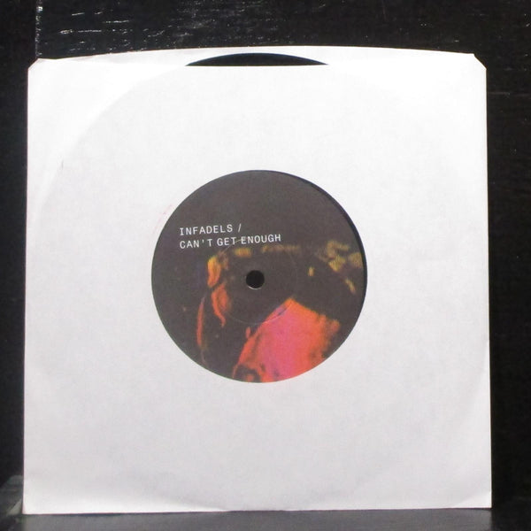 Infadels - Can't Get Enough / One Of These Days 7" VG+ Vinyl 45 WALLS110X UK - Shuga Records