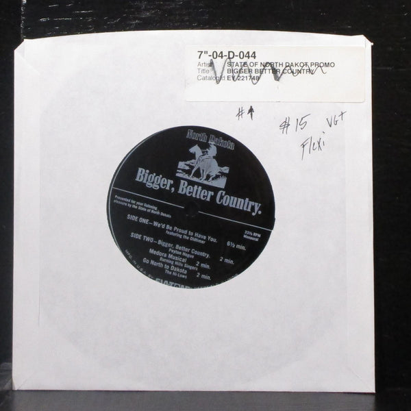 Various Artists - Bigger, Better Country 7" VG+ Vinyl 33 Eva-Tone EV 221748 USA - Shuga Records