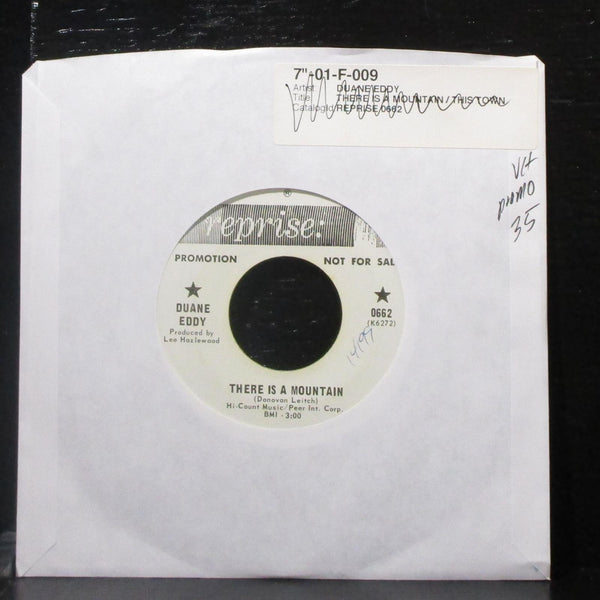 Duane Eddy - There Is A Mountain / This Town 7" VG+ Promo Vinyl 45 Reprise 0662 - Shuga Records