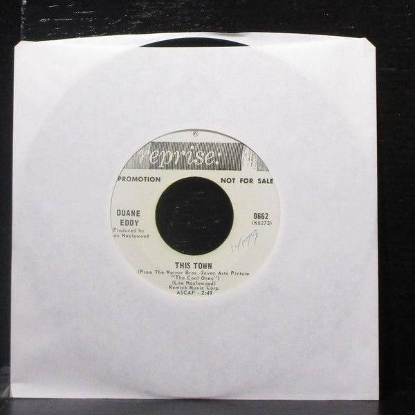 Duane Eddy - There Is A Mountain / This Town 7" VG+ Promo Vinyl 45 Reprise 0662 - Shuga Records