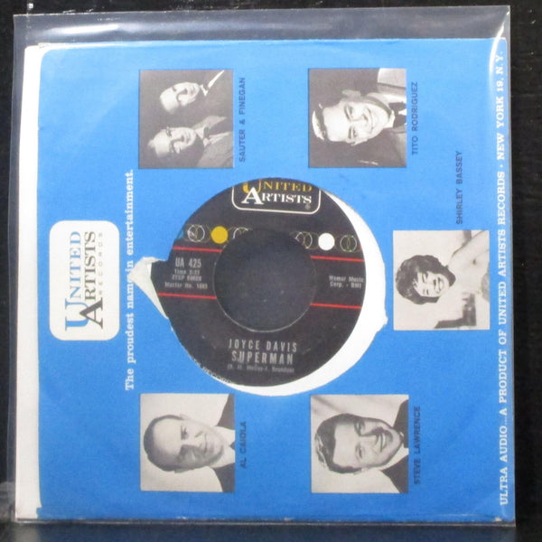 Joyce Davis - Moments To Remember / Superman 7" Mint- Vinyl 45 UA 425 USA 1962 - Shuga Records