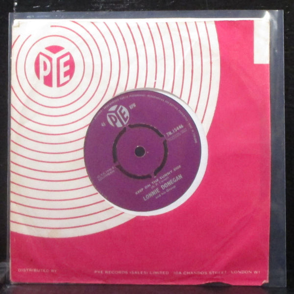 Lonnie Donegan - I'll Never Fall In Love Again 7" VG+ Vinyl 45 Pye 7N.15446 USA - Shuga Records