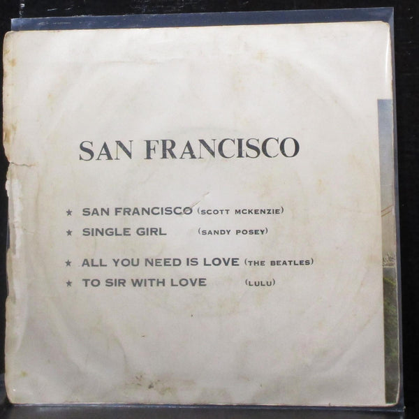 Various Artists - San Francisco EP 7" VG+ Vinyl 45 MTR-183 Thailand 1967 - Shuga Records
