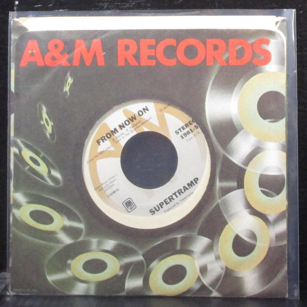 Supertramp - Dreamer / From Now On 7" Mint- Vinyl 45 A&M 1981-S USA 1977 - Shuga Records