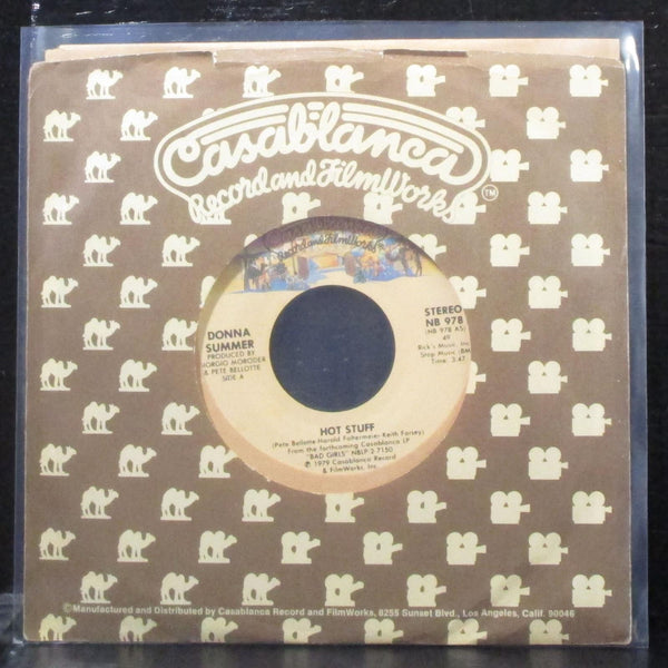 Donna Summer - Hot Stuff 7" Mint- Vinyl 45 Casablanca NB 978 USA 1979 - Shuga Records