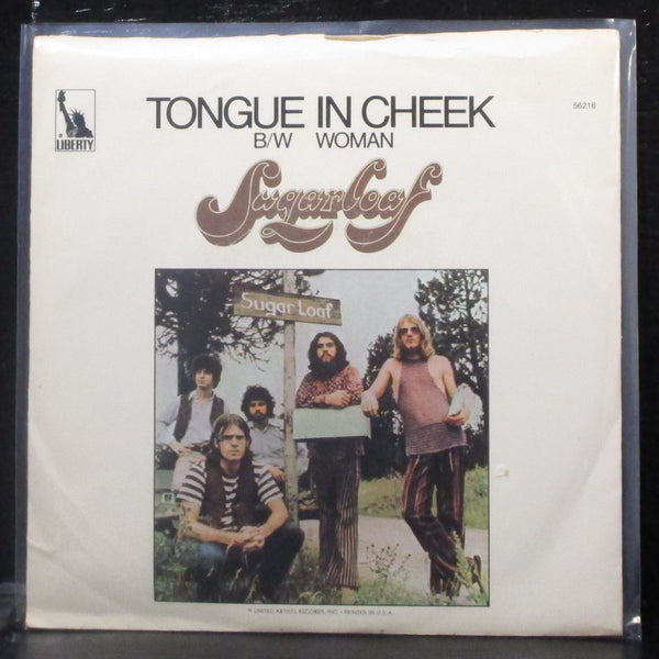 Sugarloaf - Tongue In Cheek / Woman 7" VG+ Vinyl 45 Liberty 56218 USA 1971 - Shuga Records