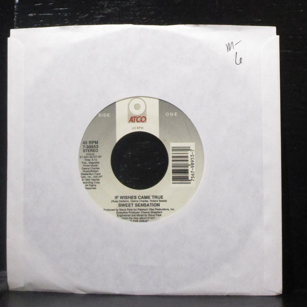 Sweet Sensation - If Wishes Came True 7" Mint- Vinyl 45 ATCO 7-98953 USA 1990 - Shuga Records