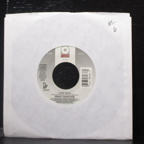 Sweet Sensation - Love Child / Child Of Love 7" Mint- Vinyl 45 ATCO 7-98983 USA - Shuga Records