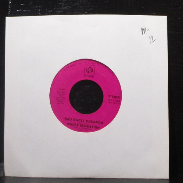 Sweet Sensation - Sad Sweet Dreamer / Surething, Yes I Do 7" Mint- Vinyl 45 Pye - Shuga Records