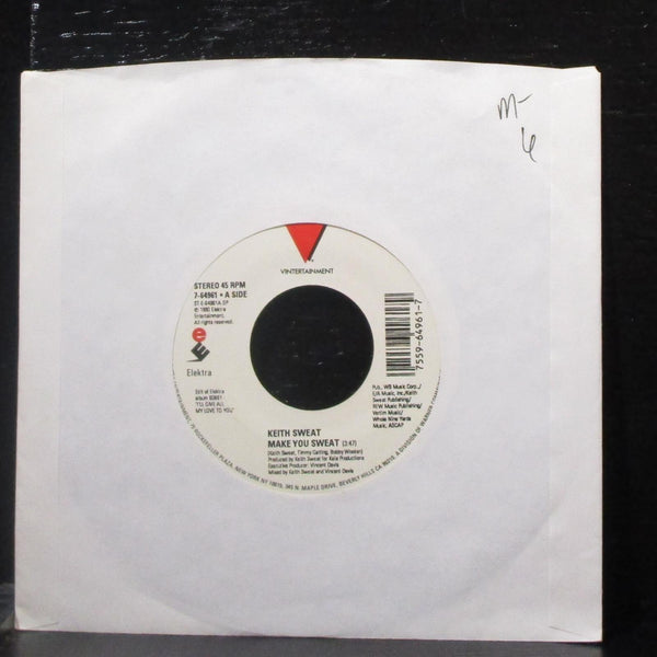 Keith Sweat - Make You Sweat 7" Mint- Vinyl 45 Elektra 7-64961 USA 1990 - Shuga Records