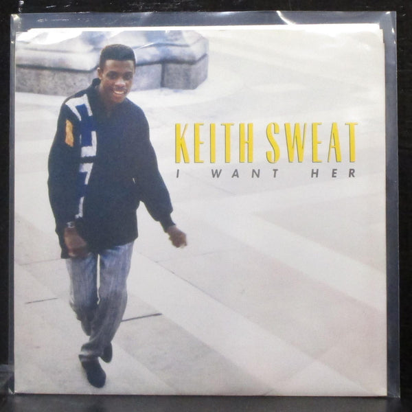 Keith Sweat - I Want Her 7" Mint- Vinyl 45 Elektra 7-69431 USA 1987 - Shuga Records