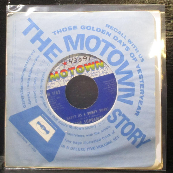 The Supremes - Nathan Jones / Happy 7" VG+ Vinyl 45 Motown M 1182 USA 1971 - Shuga Records