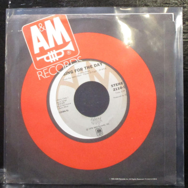 Styx - Sing For The Day / Queen Of Spades 7" Mint- Vinyl 45 A&M 2110-S USA 1978 - Shuga Records