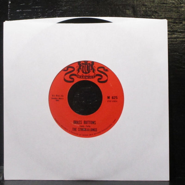 The String-A-Longs - Brass Buttons / Panic Button 7" Mint- Vinyl 45 Warwick M625 - Shuga Records