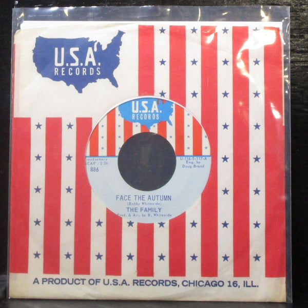 The Family - Face The Autumn / So Much To Remember 7" Mint- Vinyl 45 USA 886 - Shuga Records