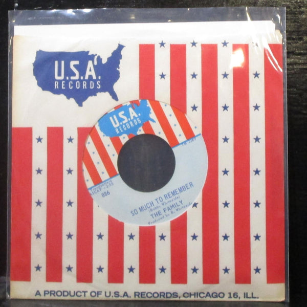 The Family - Face The Autumn / So Much To Remember 7" Mint- Vinyl 45 USA 886 - Shuga Records