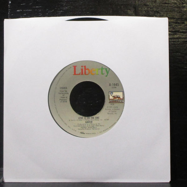 Xavier - Work That Sucker To Death 7" VG+ Vinyl 45 Liberty A-1445 USA 1981 - Shuga Records