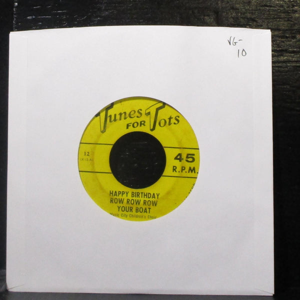 Paula Goodroe - Happy Birthday 7" VG- Vinyl 45 Tunes For Tots 12 USA - Shuga Records