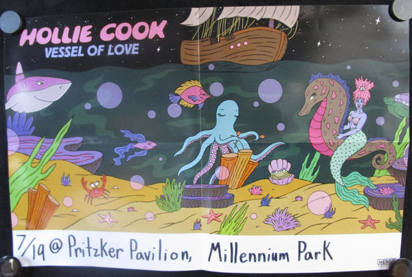 Hollie Cook - Vessel Of Love Poster Mint- 2/19 Pritzker Pavilion Millenium Promo - Shuga Records