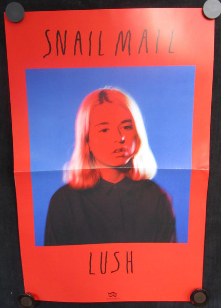 Snail Mail - Lush PosterMint- Double Sided 2018 17"x11" - Shuga Records