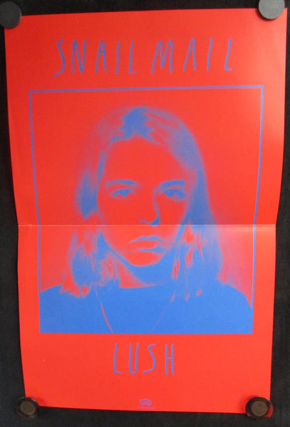 Snail Mail - Lush PosterMint- Double Sided 2018 17"x11" - Shuga Records