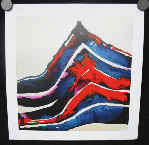 Other Lives - Rituals Poster Mint- Watercolor By Alexandria Valenti 12"x12" 2015 - Shuga Records
