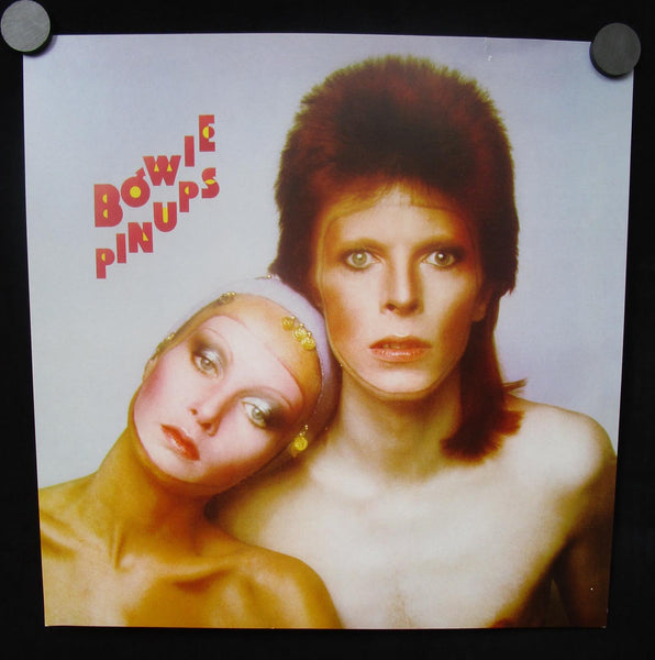 David Bowie - Pinups Poster Mint- Promo 2015 Reissue 12"x12" - Shuga Records