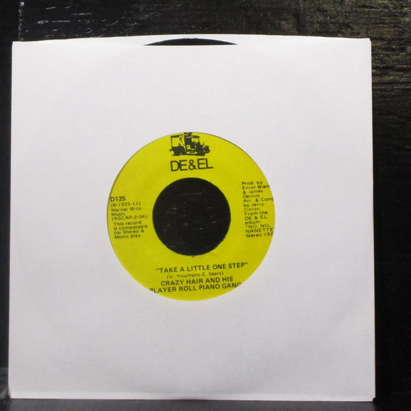 Crazy Hair - Tea For Two / Take A Little One Step 7" VG+ Vinyl 45 DE & EL D125 - Shuga Records