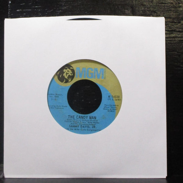 Sammy Davis, Jr. - The Candy Man / I Want To Be Happy 7" VG+ Vinyl 45 MGM K14320 - Shuga Records