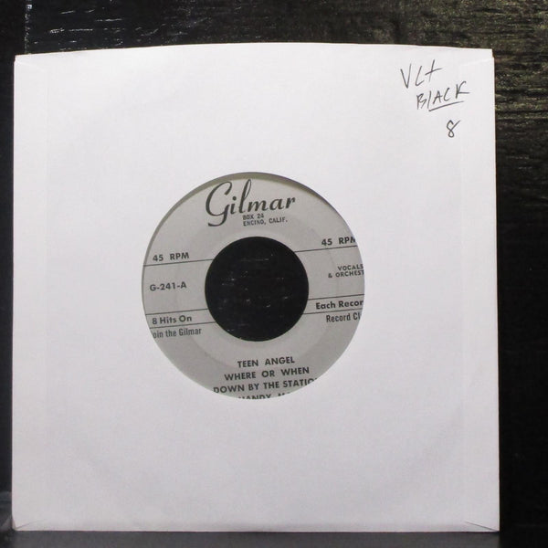Unknown Artist - Teen Angel EP 7" VG+ Black Vinyl 45 Gilmar G-241 USA - Shuga Records