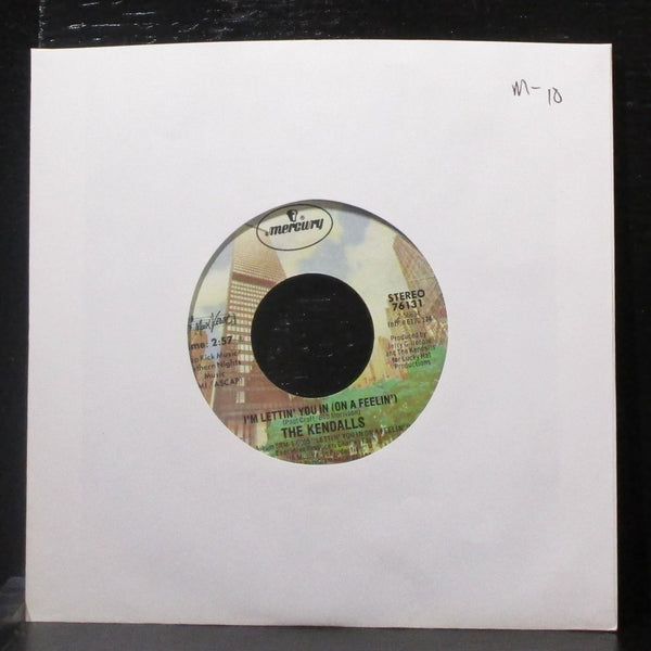The Kendalls - I'm Lettin' You In / If You're Waiting On Me 7" Mint- Vinyl 45 - Shuga Records