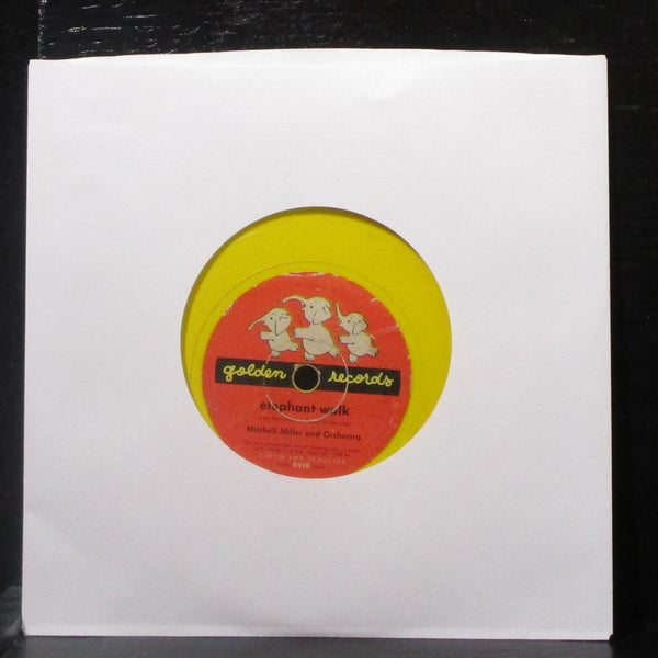 Sandpipers / Mitchell Miller - Saggy Baggy Elephant 6" VG Yellow Vinyl 78 Golden - Shuga Records