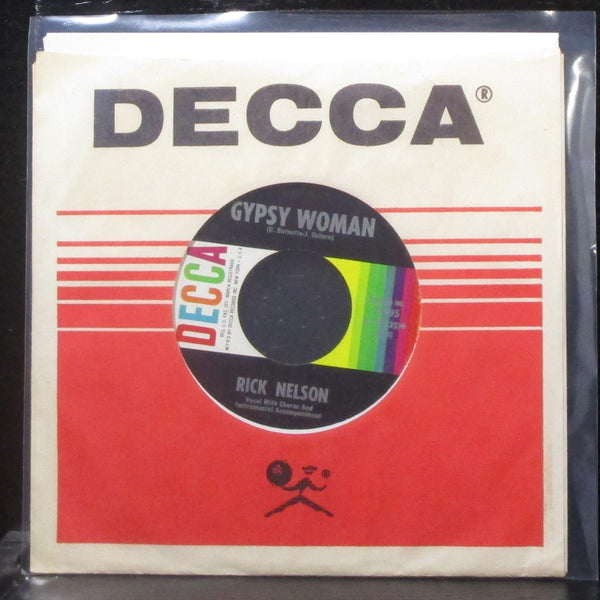 Rick Nelson - String Along / Gypsy Woman 7" VG+ Vinyl 45 Decca 31495 USA 1963 - Shuga Records
