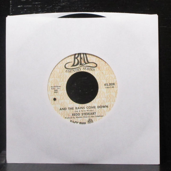 Redd Stewart - Dreaming Again / And The Rains Come Down 7" VG+ Vinyl 45 Bell - Shuga Records