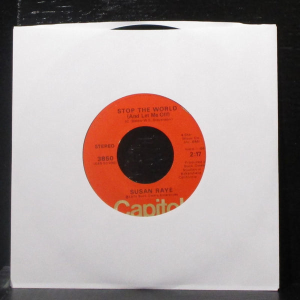 Susan Raye - Stop The World / Love's Ups & Downs 7" Mint- Vinyl 45 Capitol 3850 - Shuga Records