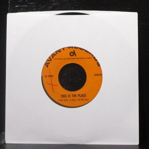 Unknown Artist - Erik Is Here / This Is The Place 7" VG Vinyl 45 Avant 2086 USA - Shuga Records
