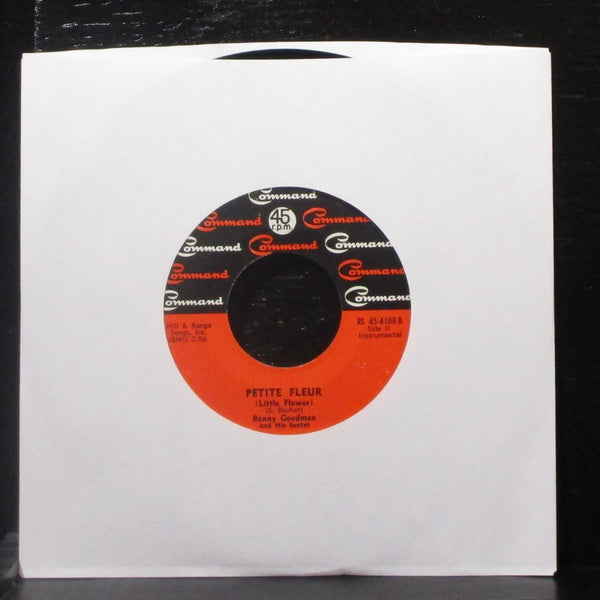 Benny Goodman - Mimi / Petite Fleur 7" VG+ Vinyl 45 Command RS 45-4108 USA - Shuga Records