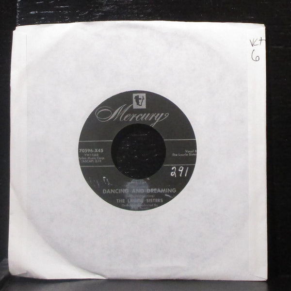 The Laurie Sisters - Dancing & Dreaming / The Old Town Hall 7" VG+ Vinyl 45 USA - Shuga Records