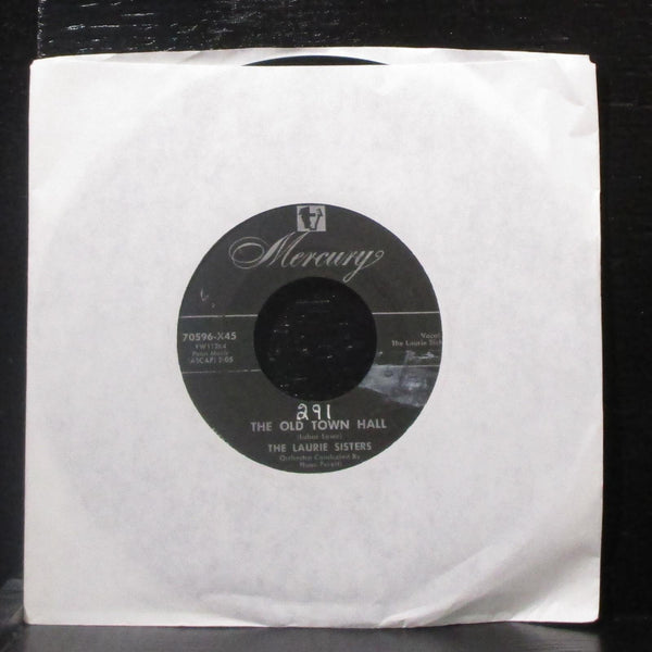 The Laurie Sisters - Dancing & Dreaming / The Old Town Hall 7" VG+ Vinyl 45 USA - Shuga Records