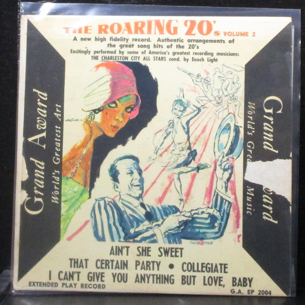 The Charleston City All-Stars - The Roaring 20's Vol. 2 EP 7" VG+ Vinyl 45 USA - Shuga Records