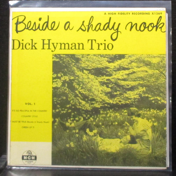Dick Hyman Trio - Beside A Shady Nook Vol. 1 EP 7" VG+ Vinyl 45 MGM X1269 USA - Shuga Records