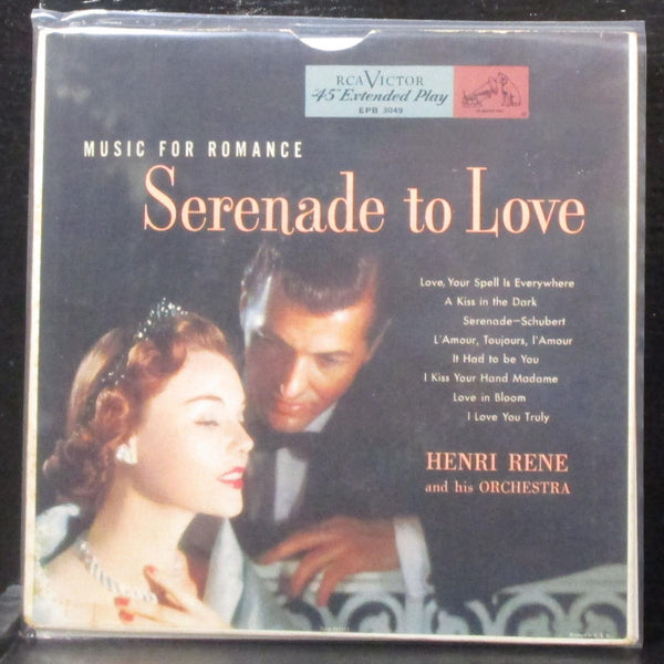 Henri Rene - Serenade To Love EP 2x7" VG+ Vinyl 45 RCA EPB 3049 USA - Shuga Records